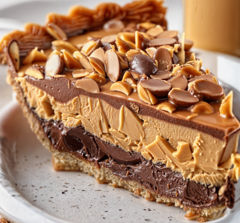 Decadent Chocolate Peanut Butter Pie Is Creamy: The Ultimate Indulgence