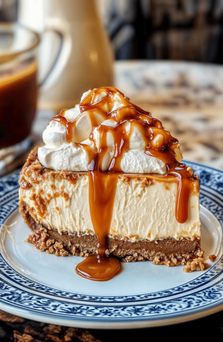 Butterscotch Cheesecake with Brown Sugar Meringue: A Show-Stopping Dessert Worth Savoring