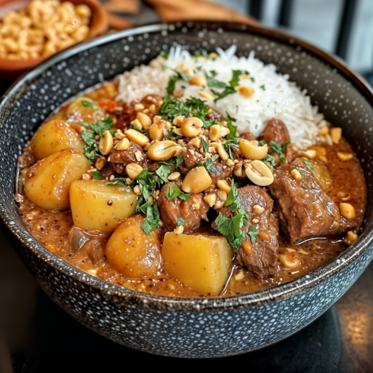 Rich, Warming Beef Massaman Curry with Potatoes & Peanuts: A Thai-Inspired Comfort Classic