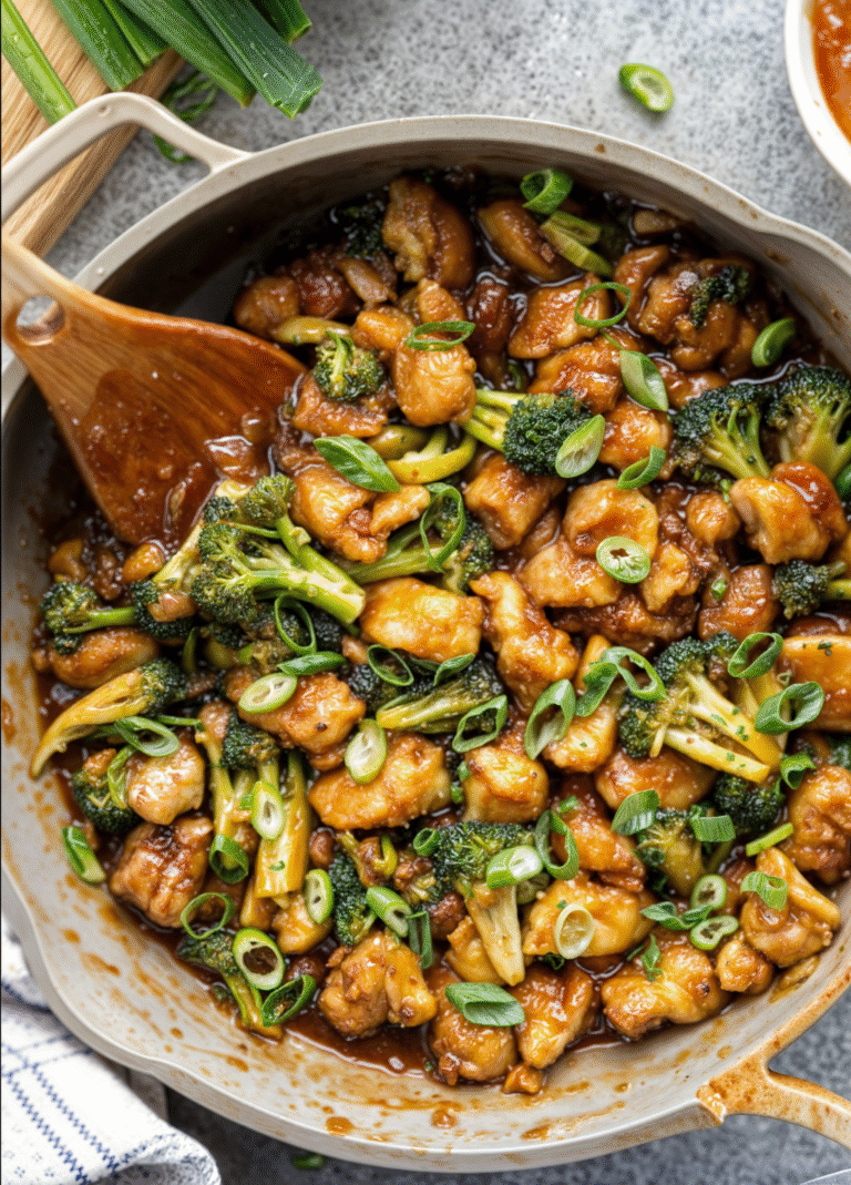 Sticky Apricot Chicken and Broccoli: A Sweet & Savory Weeknight Hero