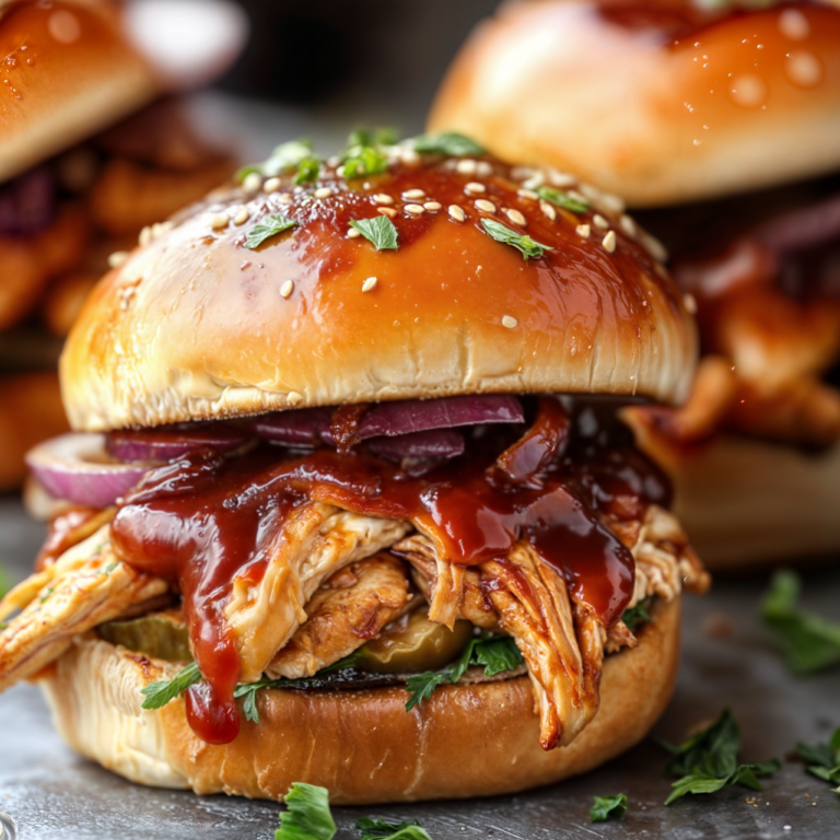 Sweet & Savory BBQ Chicken Sliders: A Flavor-Packed Party Favorite