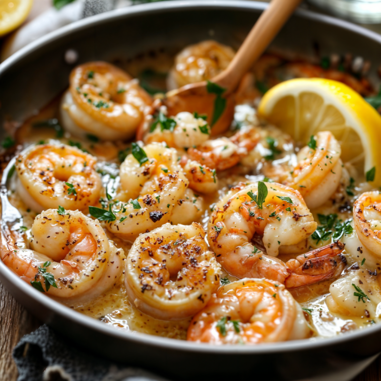Classic Shrimp Scampi with Lemon Garlic Butter