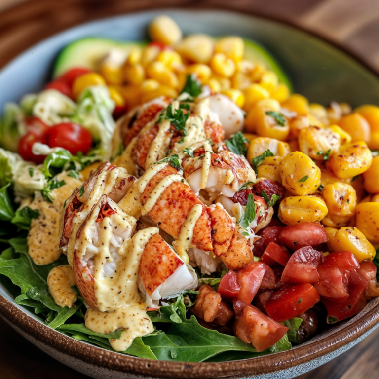 Luxurious Lobster Cobb Salad: A Decadent Twist on a Classic Favorite