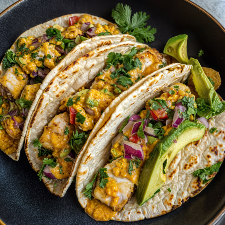 Coconut-Curry Fish Tacos with Avocado: A Bold, Flavorful Twist on Taco Night