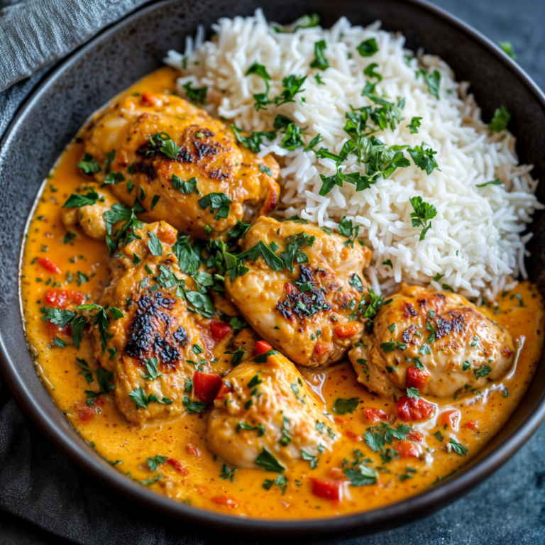 Must-Try Coconut-Curry Chicken with Jasmine Rice: A Flavor-Packed Weeknight Wonder