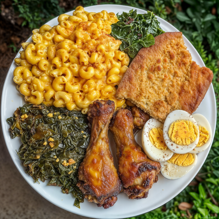 Southern Soul Food Sunday Plate – A Classic Comfort Feast for the Soul