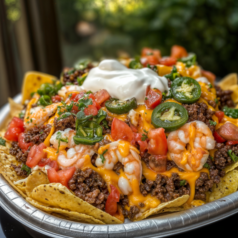 Surf and Turf Nachos Soulfood Style – A Comfort Food Fusion Feast