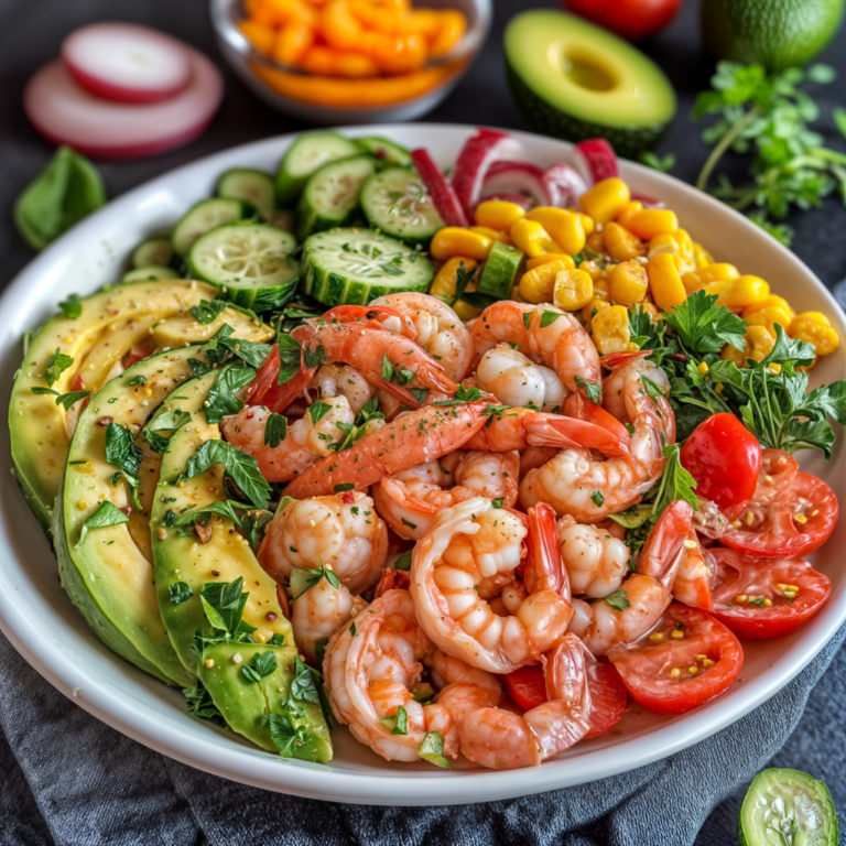 Shrimp and Avocado Salad – Fresh, Zesty & Delicious!