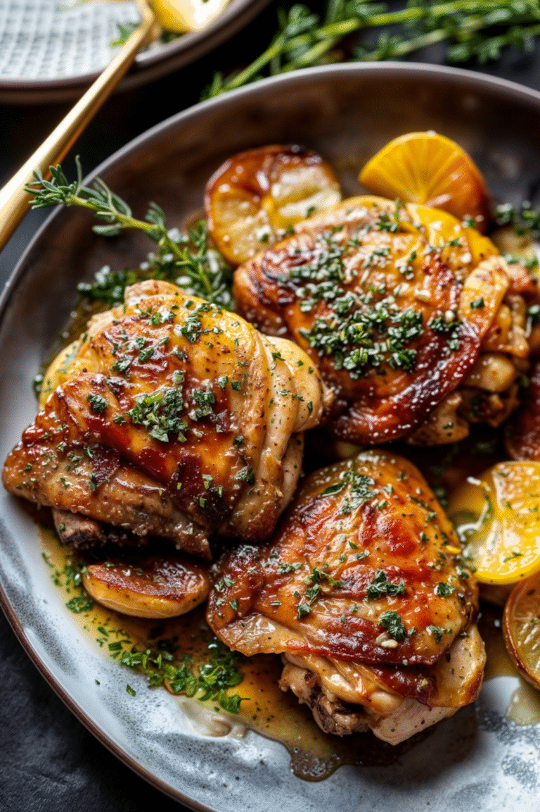 Pan Roasted Chicken Thighs: Crispy, Juicy, and Full of Flavor