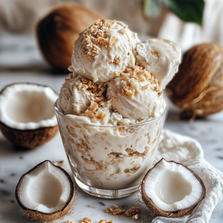 Creamy Coconut Milk Ice Cream (Dairy-Free & Delicious)