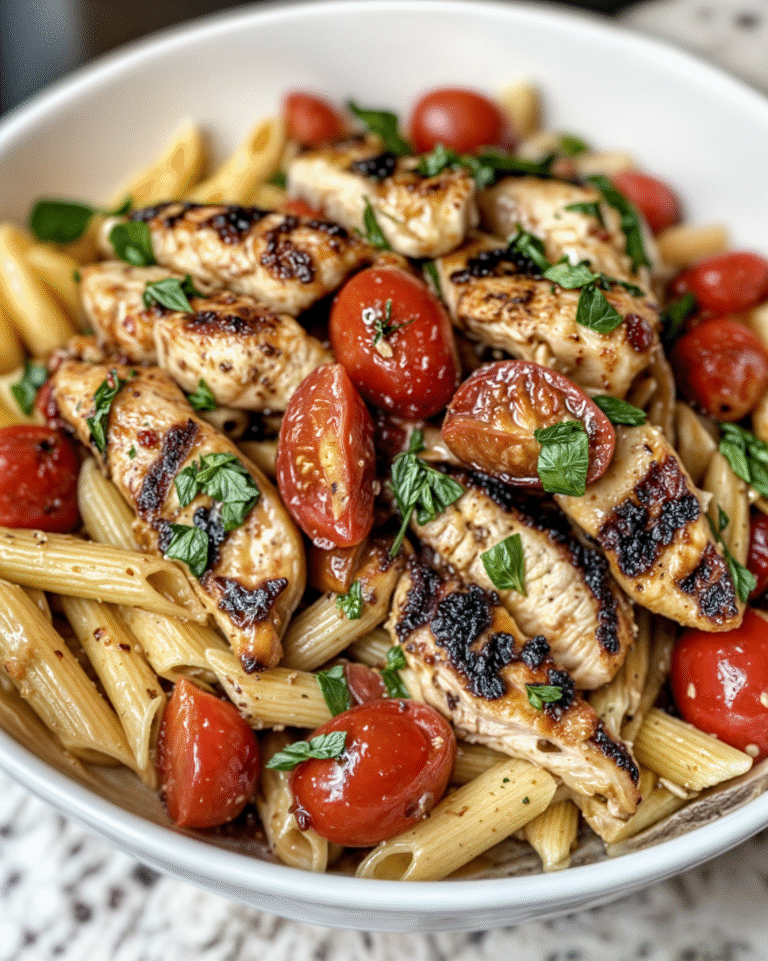 Bruschetta Chicken Pasta: A Fresh & Flavorful Weeknight Favorite