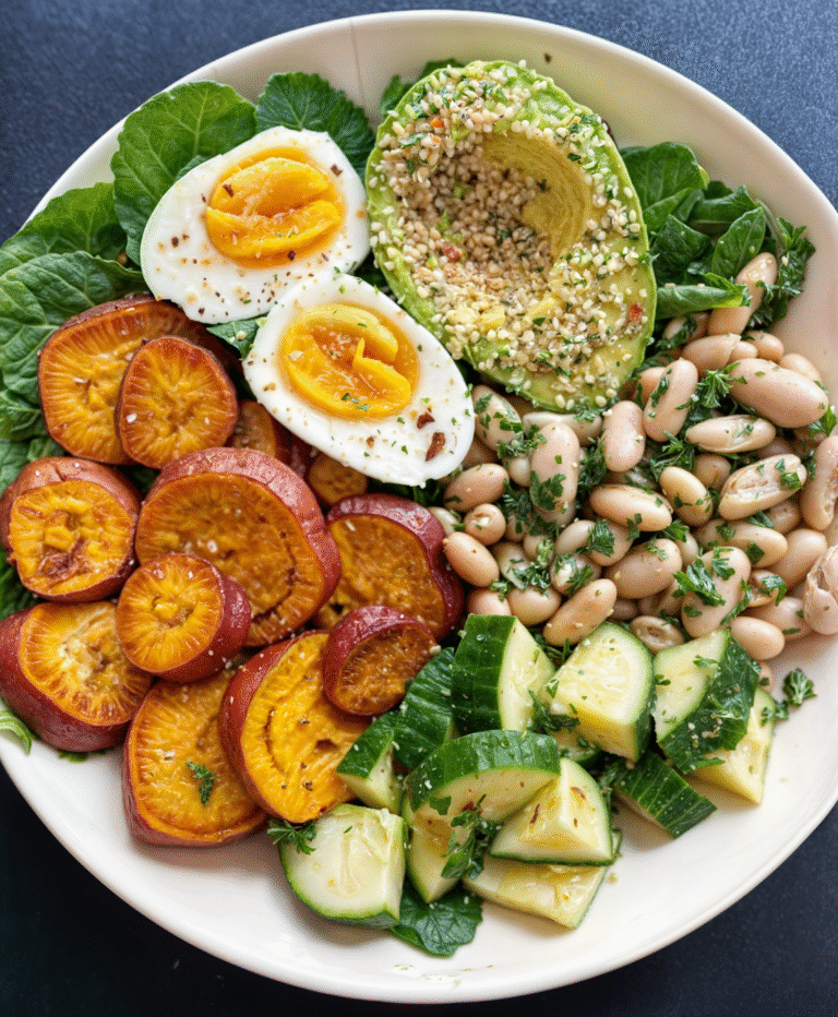Caribbean Sweet Potato, Shrimp & Bean Salad: A Flavor-Packed Tropical Delight