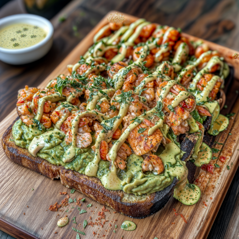 Luxurious Lobster Avocado Toast – The Ultimate Gourmet Brunch Recipe